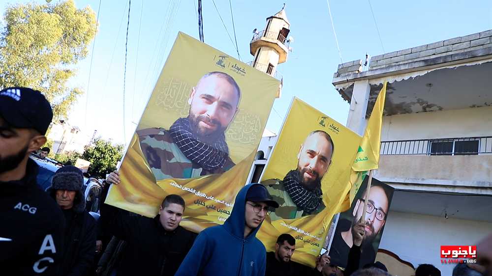 بلدة السماعية الجنوبية شيعت الشهيد على طريق القدس حسين علي خليل 